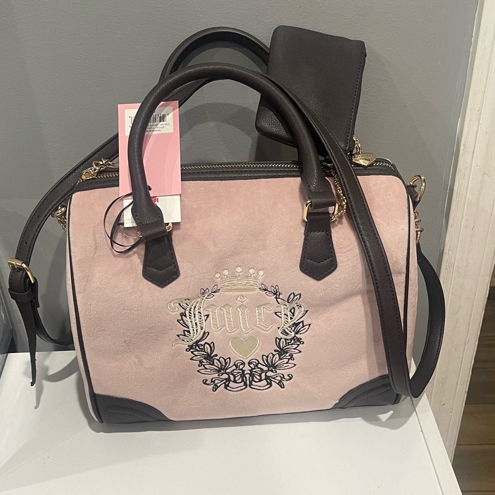 Juicy couture Heritage satchel pink